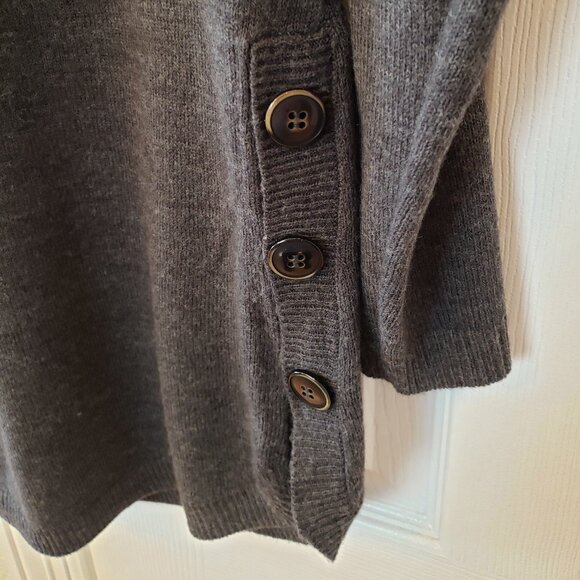 Dark gray tunic sweater - I.N. Studio - PM - Soft acrylic - Picture 3 of 7